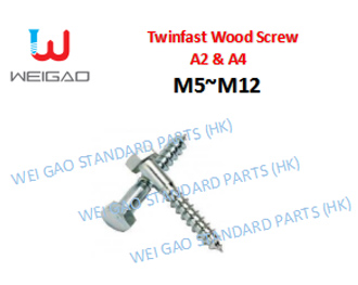 Twinfast Wood Screw